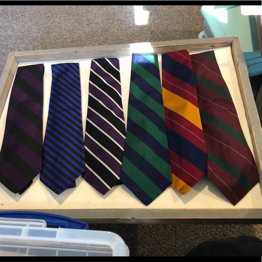 6 Vintage Polo Ralph Lauren Men’s Ties